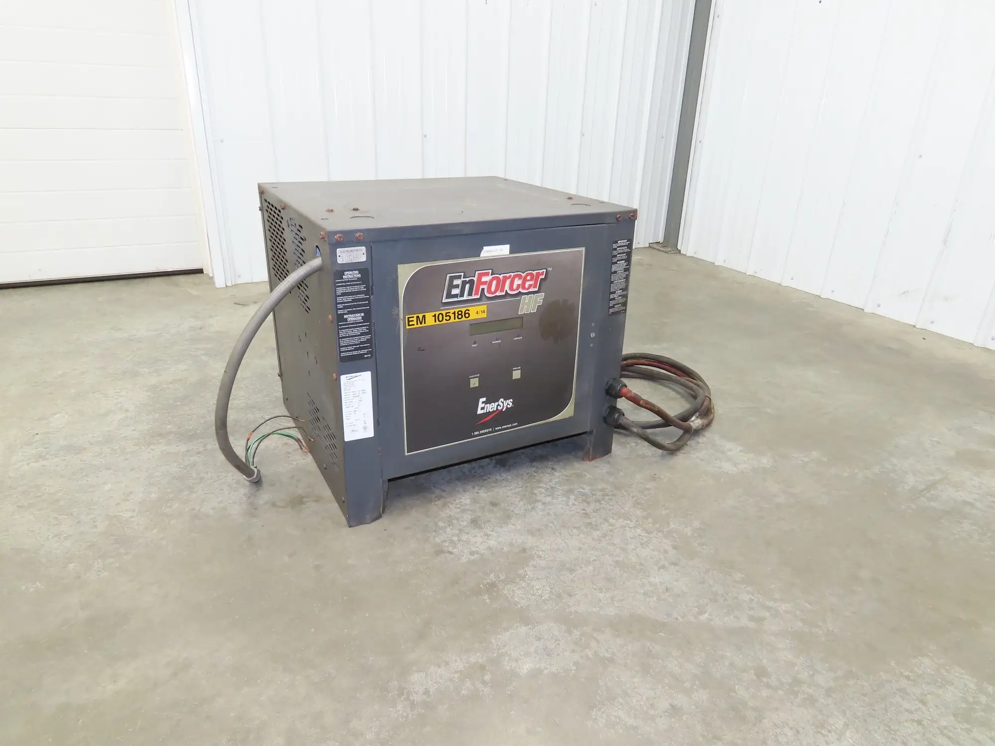 Enersys Enforcer EH3-18-1600 Forklift Battery Charger 36V 1600Ah 260A 480V 3Ph