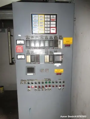 Used 9,000 Gallon 316 SS Vertical Agitated Reactor | Half-Pipe Jacket | Full Vacuum | Internal Coil | Industrial Alloy Fabricators