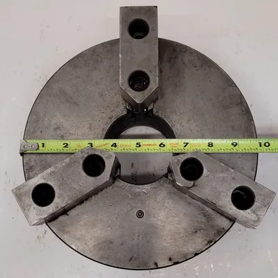 BISON 10" 3 Jaw Chuck Tooling & Accessories, Lathe Chucks | Machinery Central (7)
