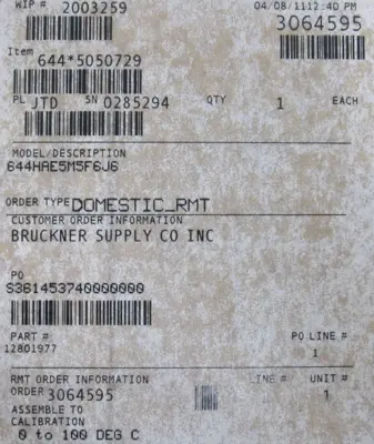 NEW ROSEMOUNT 644HAE5M5F6J6 TEMPERATURE TRANSMITTER