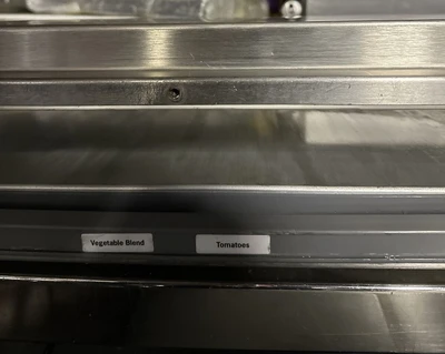 174-0172 H And K 5-Pan Self Contained Prep Rail Cooler