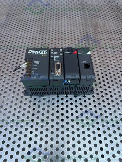 Used AUTOMATION DIRECT LOGIC 205 KOYO W/ DL260 CPU, H2-ECO M, F2-08DA-2 MODULES Electronics & Components | Equipment Lab #486562