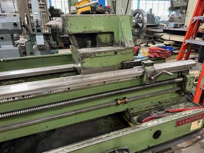 32" x120"cc CLAUSING NARDINI Engine Lathe