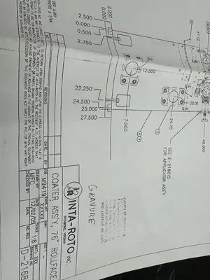 USED 2006 INTAROTO BOARD LAMINATOR