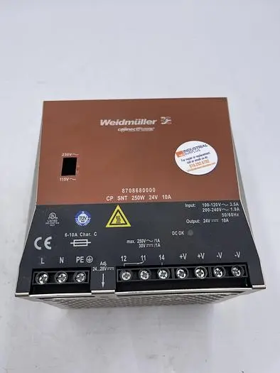 Used WEIDMULLER WEIDMULLER 8708680000 Terminal Blocks | ND Industrial Surplus #1225248