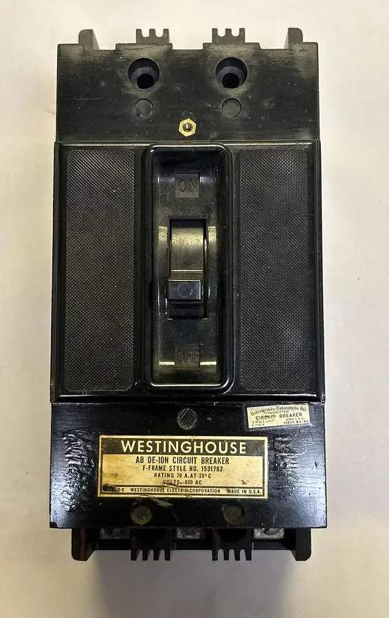 Used WESTINGHOUSE 1531787 Miscellaneous Equipment (Electrical & Power) | Surplus Asset Holdings #1202990