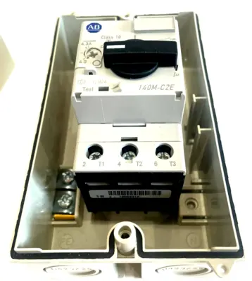 ALLEN BRADLEY 198E-AYTG2 ENCLOSURE BOX SER. A 198EAYTG2 NEW, SURPLUS
