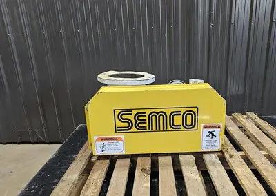 🔴 Heading to Auction May 27 - Used Semco Rotary Air Lock Valve, 8" X 8"