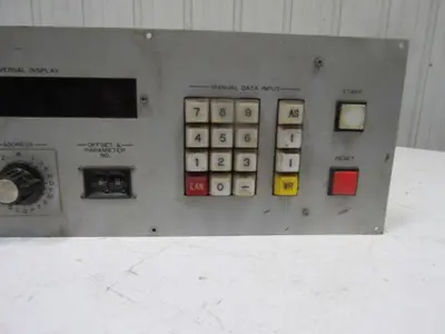 YASNAC SHIZUOKA 58407 Operator Interface Control Panel 3 Axes CNC