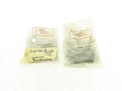 Carbon Products Operation R310 894A500P02 DC Electric Motor Brushes Lot of 8