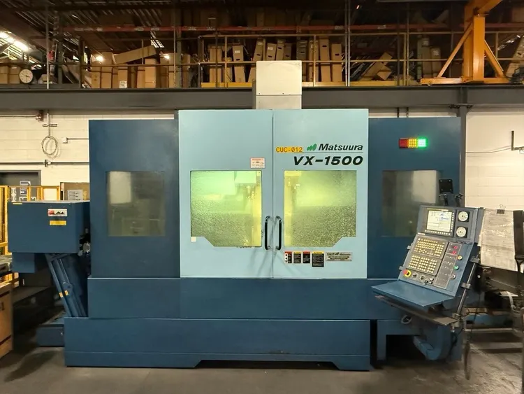 Used 2015 MATSUURA VX-1500 Vertical Machining Centers Quebec CA | ListingHippo #1232899