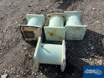 USED 3V Cogeim 10 Sq Meter 3V Tech Nutsche Filter, 304 S/S, 50#