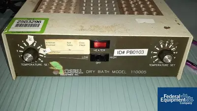 USED Boekel Industries, Inc. Boekel  6-Block Dry Bath
