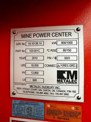 Used 2010 METALEC _UNKNOWN_ Transformers British Columbia CA | Lenmark #1426446