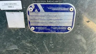 Used 2024 HYUNDAI HX235A LCR Crawler Excavators South Carolina US | National Equipment Dealers #1422315