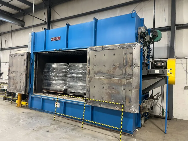 Used 2003 WISCONSIN OVEN Batch 10/5.5/5.5-G10 Batch Type Furnaces Michigan US | Universal Press & Machinery (UPM) #874692