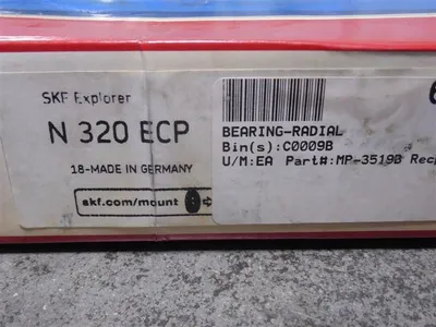 SKF Explorer N 320 ECP Cylindrical Roller Bearing New NIB