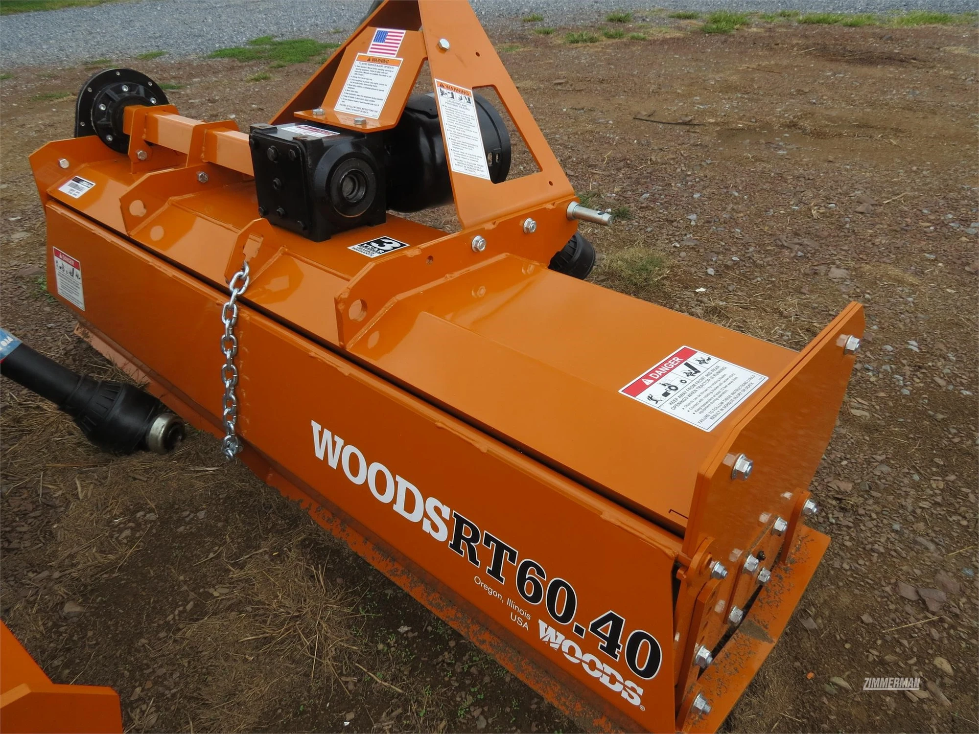 New | in-Stock 2026 WOODS RT60.40 Rotary Tillers Pennsylvania US | Zimmerman Farm Service #1410343