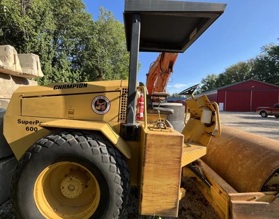 Used 1997 Champion SuperPac 600 Single Drum Rollers Maryland US | Zadoon Equipment #1480839