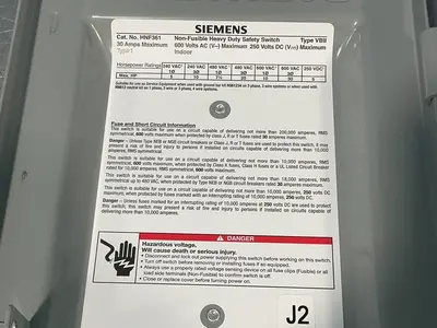 New | in-Stock SIEMENS HNF361 Circuit Breakers Ohio US | HGR 24 #1277782