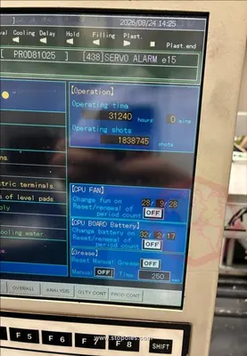 Used 2003 SUMITOMO SE30D Injection Molding Machines Ohio US | Stopol Equipment Sales LLC #1427747