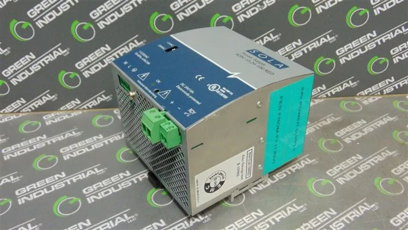 SOLA SDN 10-24-100 RED Redundant Power Supply Module 24VDC 10A Used