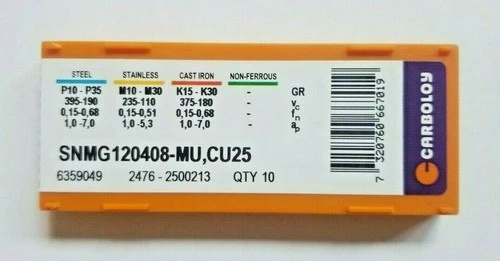 NEW Carboloy Does Not Apply