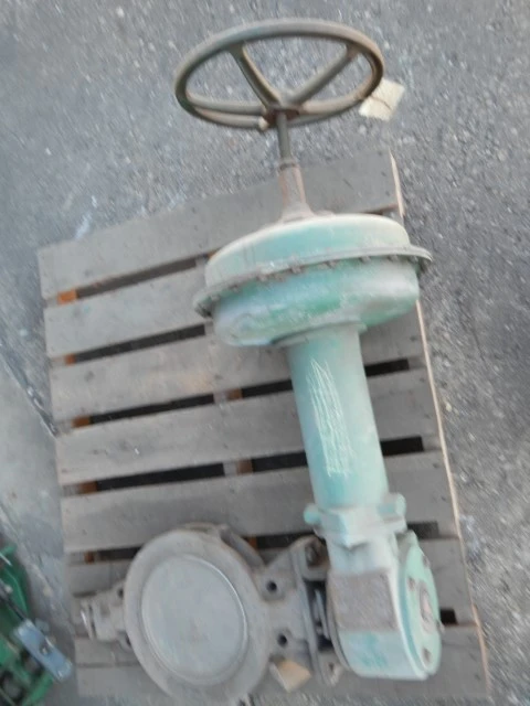Fisher 12" 150 Class, WCB Steel Butterfly Gate Valve