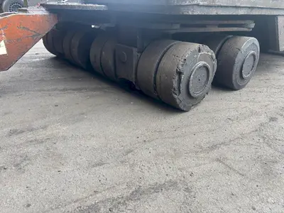 200,000 LBS x 144" x 78" HEAVY DUTY ROLLING TRANSFER CART: YOBRO #23996