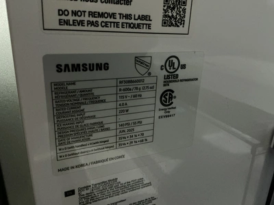 Used SAMSUNG RF30BB660012 Refrigerators Michigan US | Miedema Asset Management Group #1342203