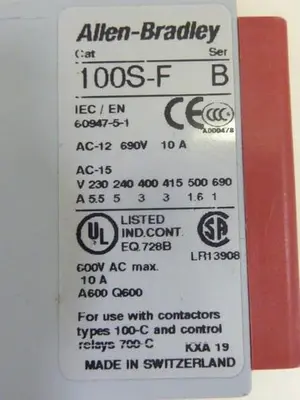 USED ALLEN BRADLEY 100S-C23DJ14C SER C