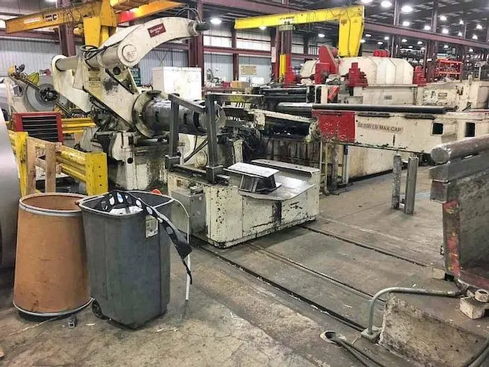 48" X .375" X 40,000 LB. BRANER/DELTA CUT TO LENGTH LINE (USED)