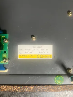 USED FANUC A02B-0281-C125#TBR