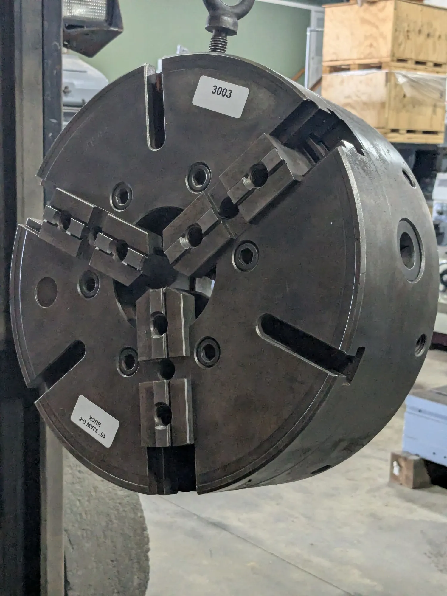 Used BUCK 15" 3-JAW D-6 MOUNT Chucks Texas US | N & R Machine Sales #1425810