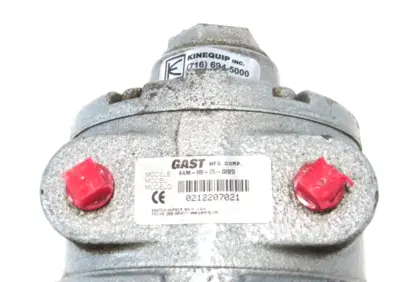 NEW GAST 4AM-RV-75-GR20 AIR MOTOR 4AMRV75GR20