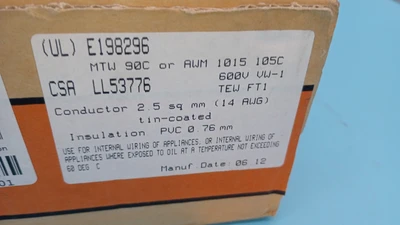 NEW LappKabel ["HO7V-K 1X2.5", "4160505"]