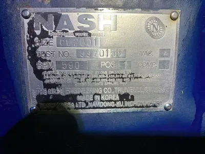 Used NASH CL2001 Pumps Pennsylvania US | Global Equipment International, LLC #186096