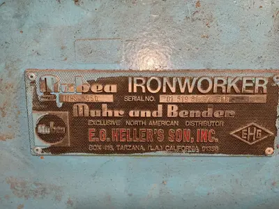 Used MUBEA / MUHR UND BENDER HPS 350 Ironworkers Ohio US | HGR 24 #1488520