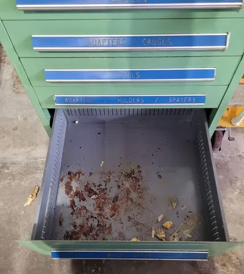 STANLEY VIDMAR 10 Drawer Storage Racks & Cabinets, Cabinet | Machinery Central (12)