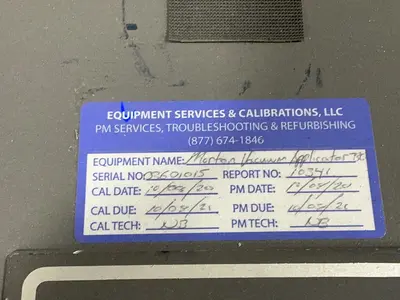 Used 1989 DYNACHEM VACUUMEX 30 Misc Plastics Equipment Ohio US | HGR 24 #1548235