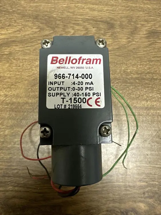 Used MARSH BELLOFRAM T-1500 Transducers Ohio US | Surplus Asset Holdings #1236823