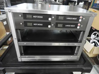 Used Carter Hoffmann Used Carter Hoffmann Pass Thru Heated Holding Food Warming Cabinet 120V Hot Food Warming, Holding, & Transport Cabinets Illinois US | Falcon Restaurant Supply #1376569