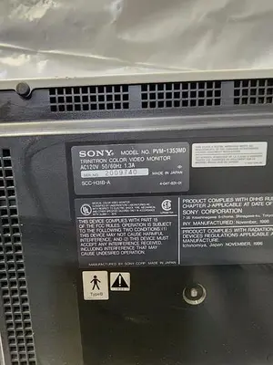 SONY PVM-1353MD TRINITRON COLOR VIDEO MONITOR