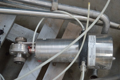 25mm dia RJT S/S Butterfly valve air/electric operated