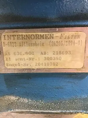 USED INTERNORMEN 20410702 D-6822
