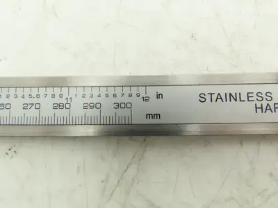 Fowler 54-100-312-0 Xtra-Range Digital Caliper 0-12" 300mm .0005 Nib Jaws w/Case