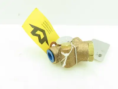 Milwaukee Valve 508-005-38 Swing Check Valve 3/8" 400 lb WOG 200 SWP Bronze Body