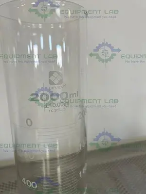 NEW SIBATA CLASS A GRADUATED CYLINDER 2000 ML