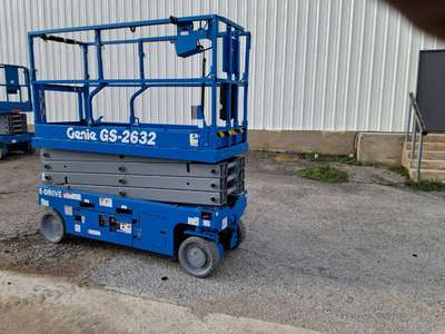 New | in-Stock 2026 Genie GS-2632E Scissor Lifters Texas US | Stack Equipment #1208739
