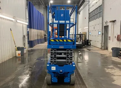 New | in-Stock 2026 GENIE GS-2632 E-DRIVE ELECTRIC SCISSOR LIFT Scissor Lifters Alberta CA | Adcock Equipment #1417998